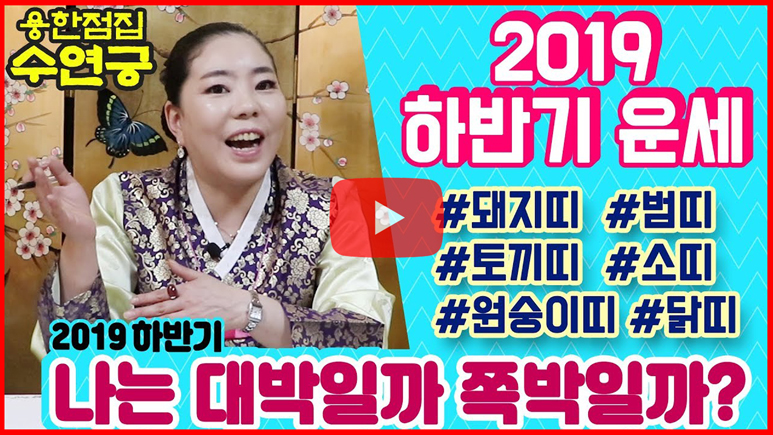 2019 기해년 하반기 띠별운세